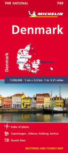 Michelin Denmark Map # 749