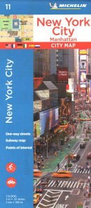 Title: Michelin New York City Manhattan Map 11, Author: Michelin