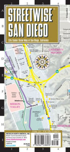 Title: Streetwise San Diego Map: Laminated City Center Map of San Diego, California, Author: Michelin Travel Publications