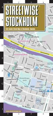 Streetwise Stockholm Map: Laminated City Center Map of Stockholm, Sweden