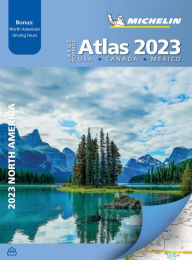 Ebooks links download Michelin North America Large Format Road Atlas 2023: USA - Canada - Mexico 9782067254800 PDF by Michelin