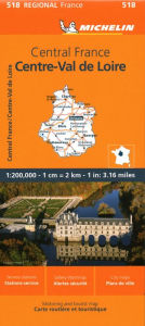 Audio books download free kindle France: Central France Map 518 by Michelin, Michelin 9782067258716 RTF DJVU