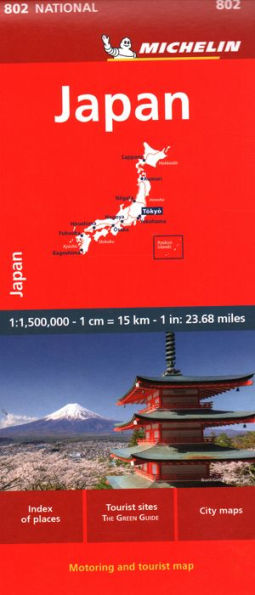 Japan Map 802