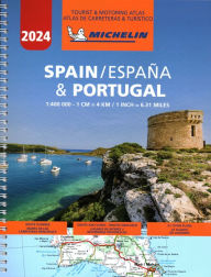 It free books download Michelin Spain & Portugal Road Atlas 2024 by Michelin 9782067261525 (English Edition) 