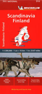 Title: Michelin Scandinavia Finland Map 711, Author: Michelin