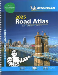 Title: Michelin North America Road Atlas 2025: USA - Canada - Mexico, Author: Michelin