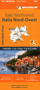 Title: Italy North West Map 561, Author: Michelin