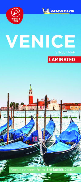 Michelin Venice City Map - Laminated