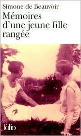 Title: Memoires d'une jeune fille rangee (Memoirs of a Dutiful Daughter), Author: Simone de Beauvoir