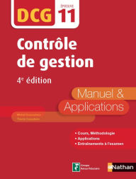 Title: Contrôle de gestion - DCG 11- Manuel et applications, Author: Michel Coucoureux