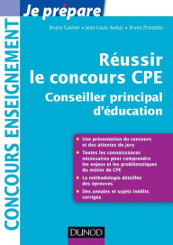 Title: Réussir le concours CPE (Conseiller principal d'éducation), Author: Jean-Louis Auduc