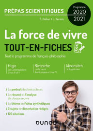 Title: La force de vivre - Prépas scientifiques Programme 2020-2021: Tout-en-fiches, Author: Éric Dufour