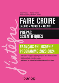 Title: Manuel Prépas scientifiques Français-Philosophie - 2023-2024, Author: France Farago