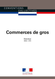 Title: Commerces de gros: Convention collective nationale étendue - IDCC : 573 - 28ème édition - juillet 2015 - 3044, Author: Journaux officiels