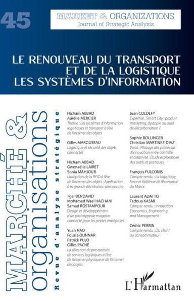 Le renouveau du transport et de la logistique: Les systèmes d'information