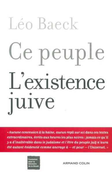 Ce peuple: L'existence juive