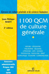 Title: 1100 QCM de culture générale: Catégories A et B, Author: Jean-Philippe Marty