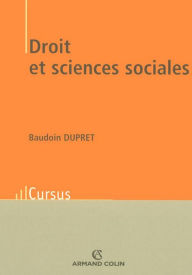 Title: Droit et sciences sociales, Author: Baudoin Dupret