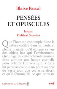 Title: Pensées et opuscules, Author: Blaise Pascal