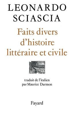 Faits divers d'histoire littï¿½raire et civile