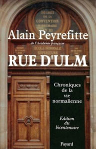 Title: Rue d'Ulm, Author: Peyrefitte-A