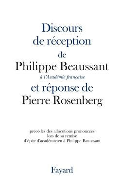 Discours de rï¿½ception ï¿½ l'Acadï¿½mie franï¿½aise