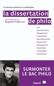 Title: La Dissertation de philo, Author: Raphaël Enthoven