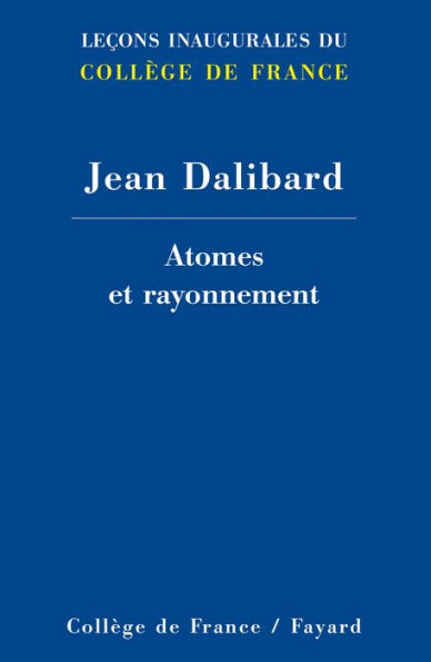 Atomes et rayonnement