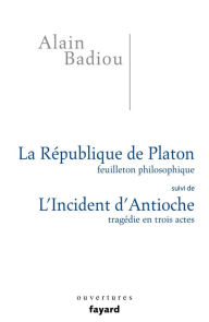 Title: La République de Platon, Author: Alain Badiou