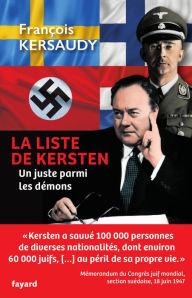 Title: La liste de Kersten, Author: François Kersaudy