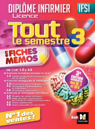 Title: IFSI Tout le semestre 3 en fiches mémos - Diplôme infirmier - 3e édition, Author: André Le Texier