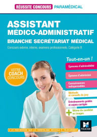Title: Réussite Concours - Assistant médico-administratif-Secrétariat médical - Cat B Préparation complète, Author: Valérie Huret