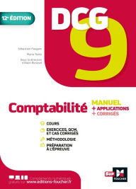 Title: DCG 9 - Comptabilité - Manuel et applications 12e édition, Author: Sébastien Paugam