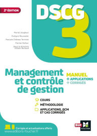 Title: DSCG 3 - Management et contrôle de gestion - Manuel et applications, Author: Pascale Château Terrisse