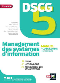 Title: DSCG 5 - Management des systèmes d'information - Manuel et applications, Author: Jean-François Soutenain