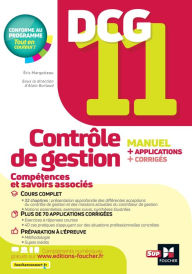Title: DCG 11 - Contrôle de gestion - Manuel et applications, Author: Eric Margotteau