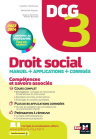 Title: DCG 3 - Droit social - Manuel et applications - Millésime 2023-2024, Author: Maryse Ravat