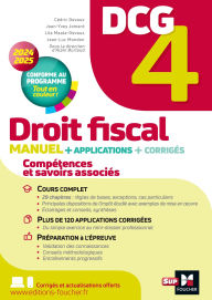 Title: DCG 4 - Droit fiscal - Manuel et applications - Millésime 2025-2026, Author: Cédric Devaux