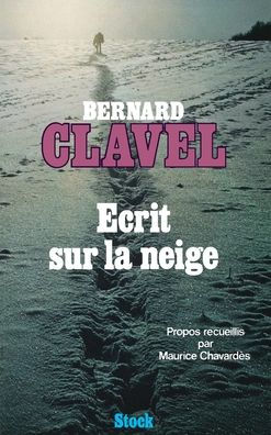 Ecrit sur la neige