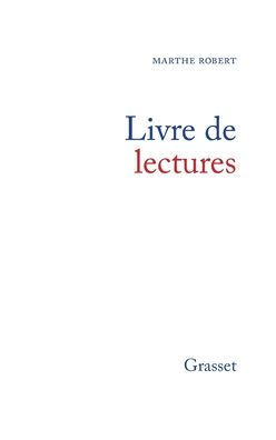 Livre de lectures