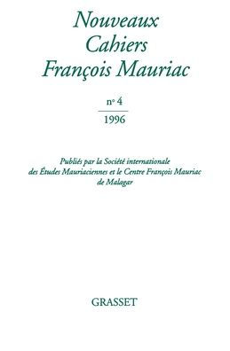 Nouveaux cahiers Franï¿½ois Mauriac nï¿½04