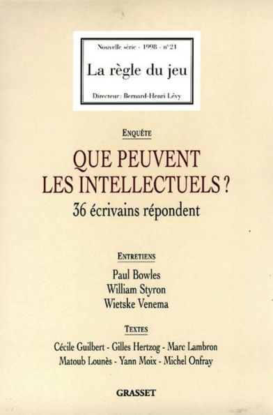 La règle du jeu n° 21