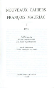 Title: Nouveaux cahiers François Mauriac nº01, Author: François Mauriac