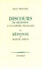 Discours de réception à l'Académie française