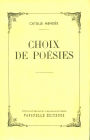 Choix de poésies