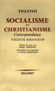 Title: Socialisme et christianisme: Correspondance, Author: Leo Tolstoy