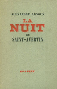 Title: La nuit de Saint-Avertin, Author: Alexandre Arnoux