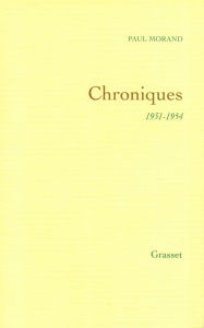 Title: Chroniques, Author: Paul Morand