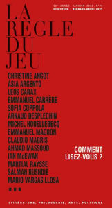 Title: La règle du jeu n°75, Author: Collectif