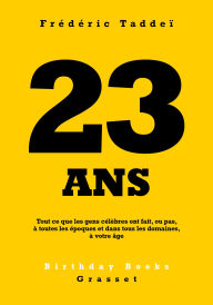 Title: 23 ans, Author: Frédéric Taddeï